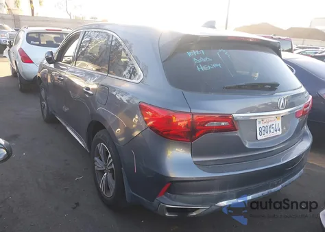 2018 Acura Mdx z USA, uszkodzony, nr VIN 5J8YD3H32JL003619